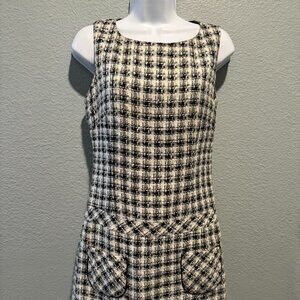 Laundry by Shelli Segal Plaid Shift Dress - Size 4